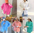 WANWAN Colourful Collar Shirt